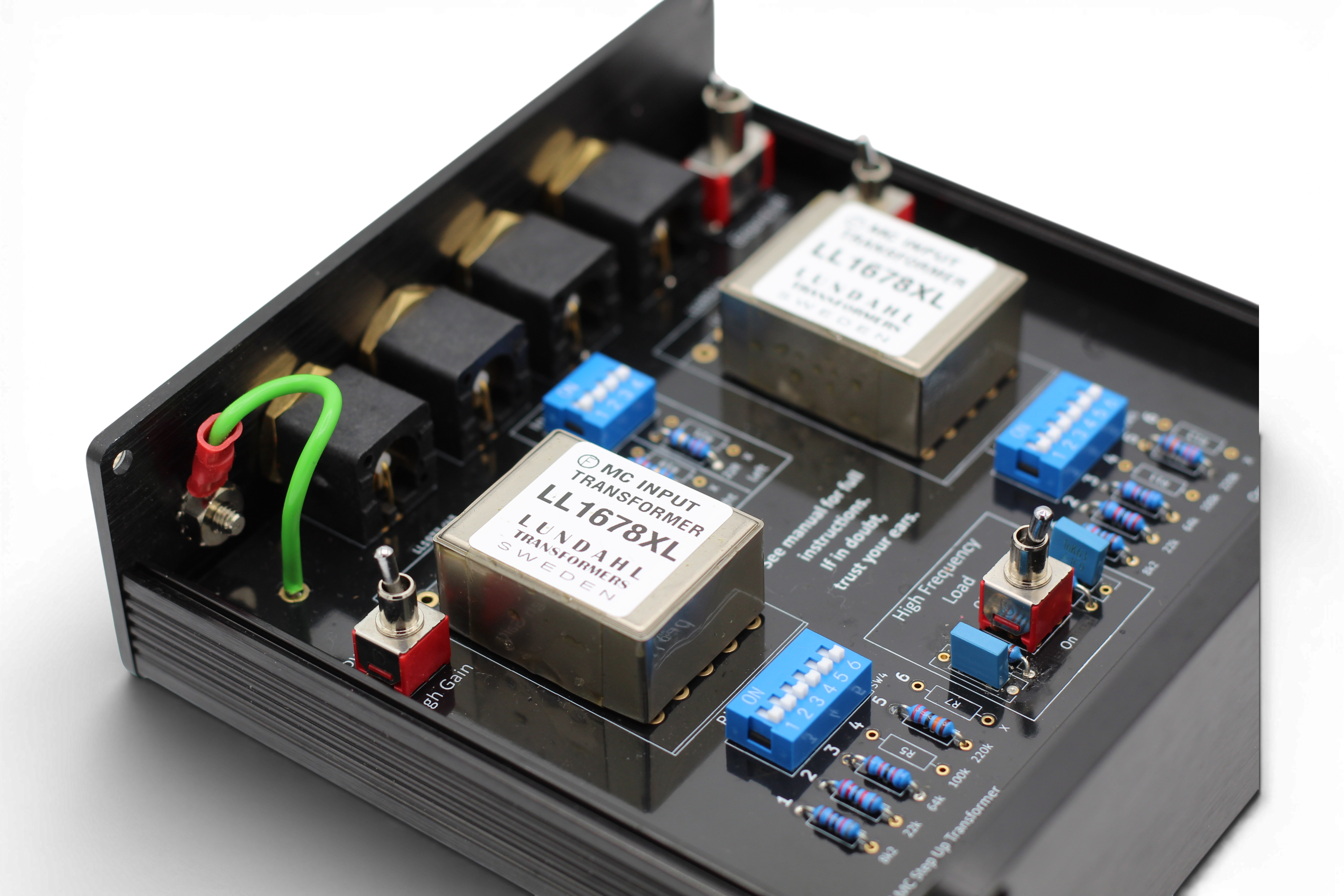 MC1 DIY Kit – Lundahl Moving Coil Step-Up Transformer Preamp