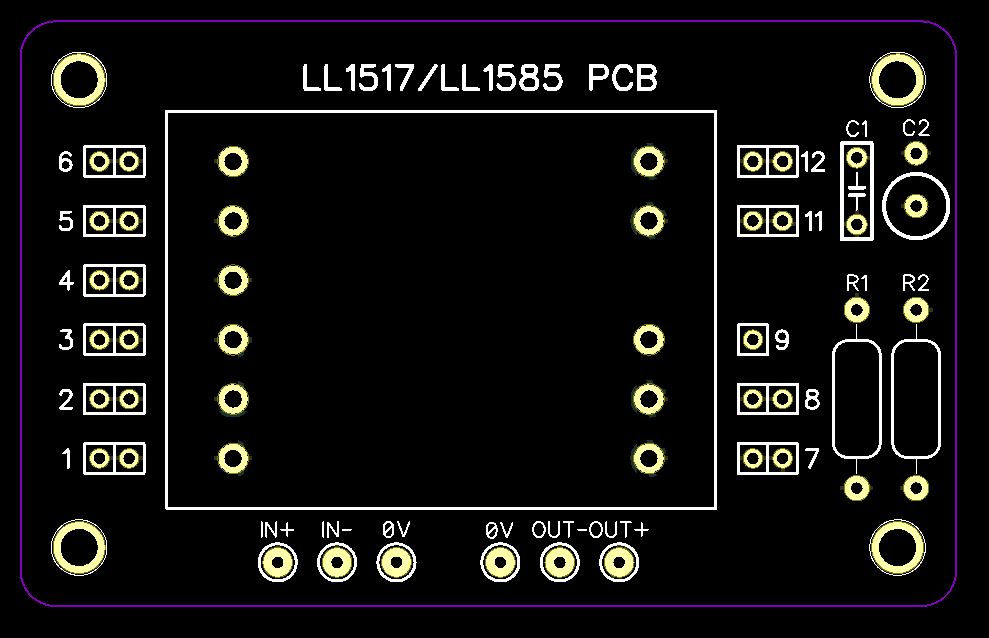 LL1517 & LL1585 PCB