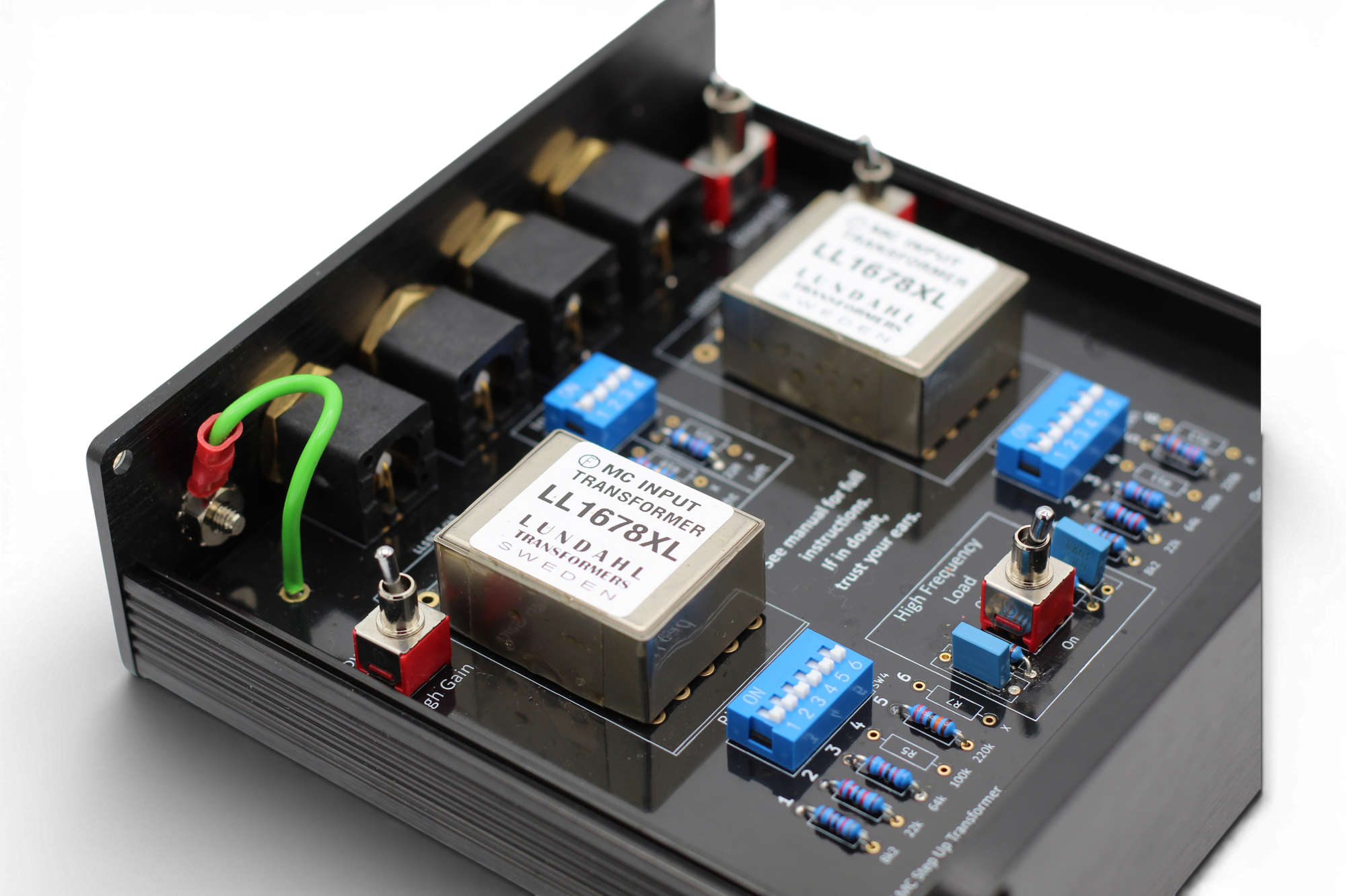 MC1 DIY Kit – Lundahl Moving Coil Step-Up Transformer Preamp